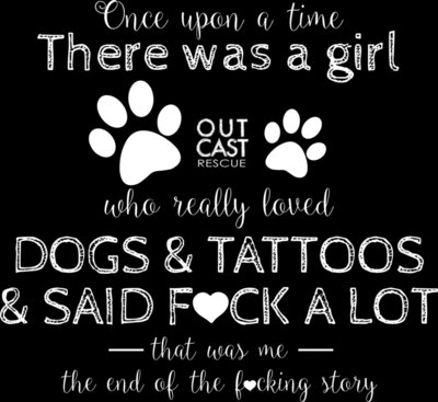 Dogs and Tattoos white